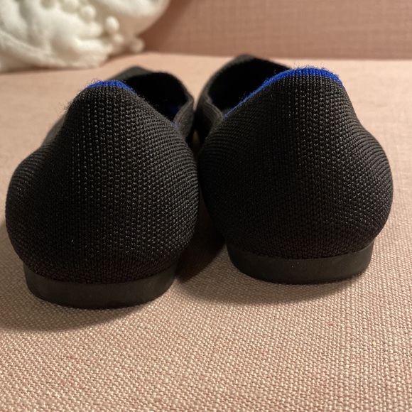 Rothy’s The Point Flats Size 8 Black - Picture 5 of 7